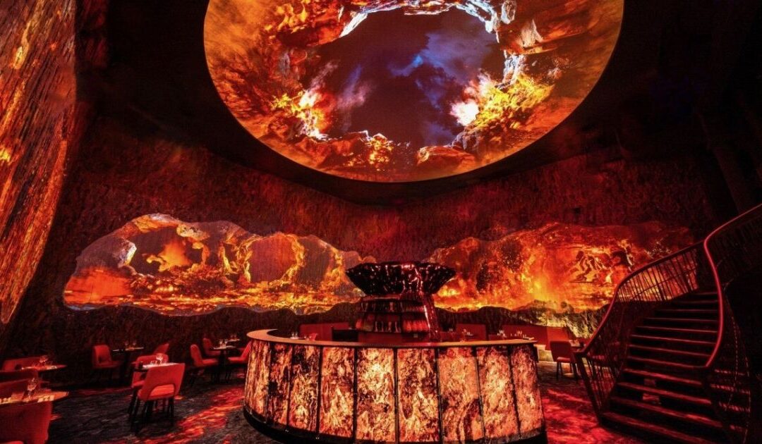 Un volcan dans l’assiette, un océan sous les yeux : l’essor des restaurants immersifs à Lille